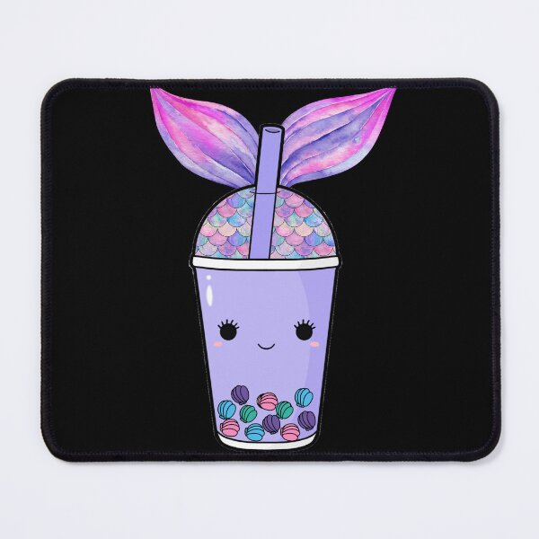 Item preview, Mermaid Boba Tea designed and sold by CreativeLevelUp.