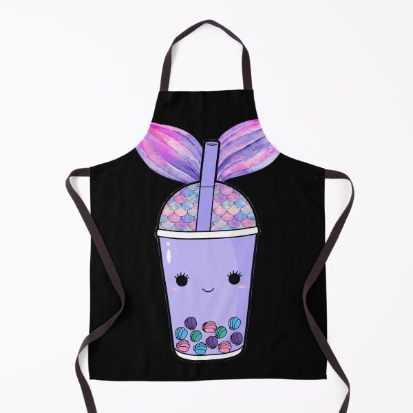 Item preview, Mermaid Boba Tea designed and sold by CreativeLevelUp.