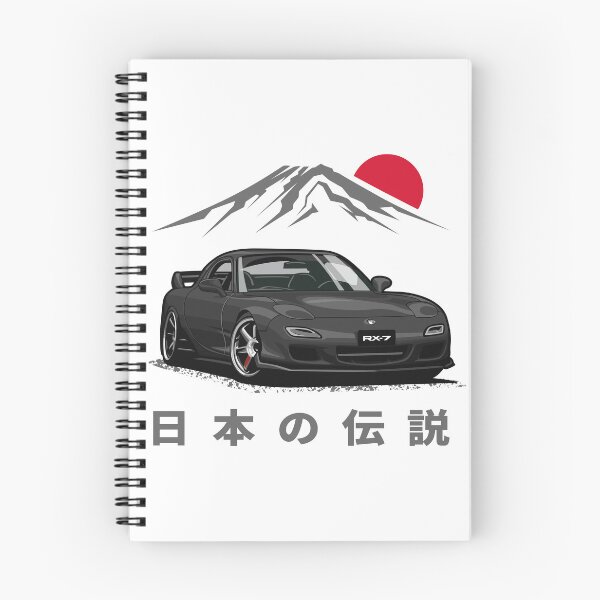 Item preview, JDM Tuner RX-7 (Brilliant Black) designed and sold by JioojiProject.