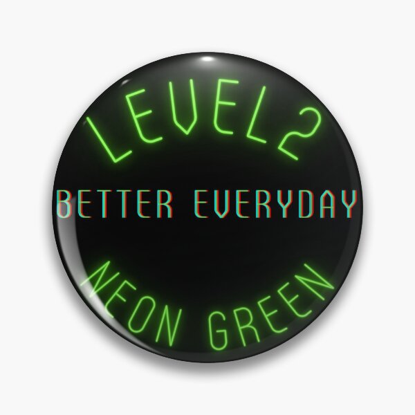 Item preview, Level Two- Neon Green designed and sold by mascmahs.