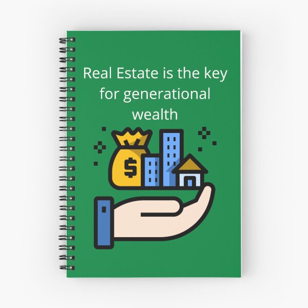 Item preview, Real Estate is the key for generational wealth designed and sold by UpcomingTech.