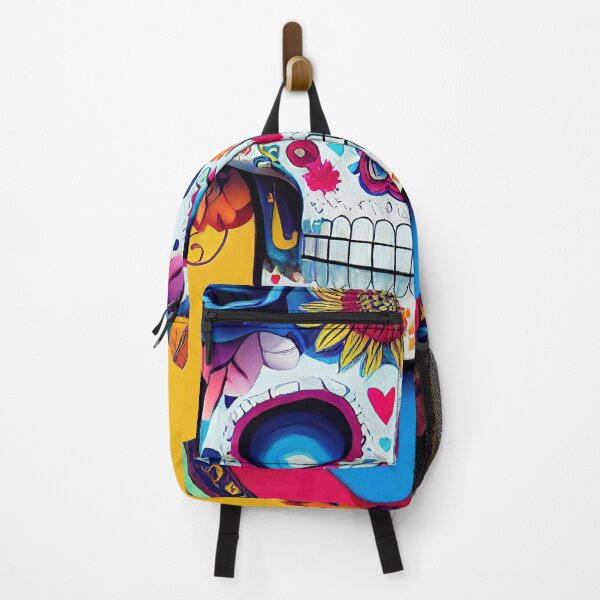 Item preview, Beautiful colorful design of a Dia de Los Muertos skull designed and sold by artofbelletz.