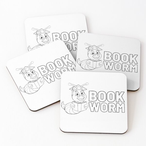 Item preview, Funny Cute Book Worm Book Lover Reading Design for Book Lovers designed and sold by MimsTees.