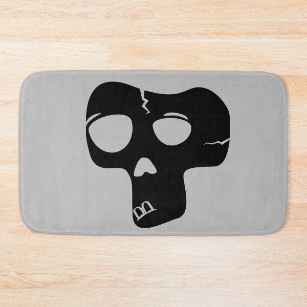 Item preview, Black silly skull designed and sold by Basst64.