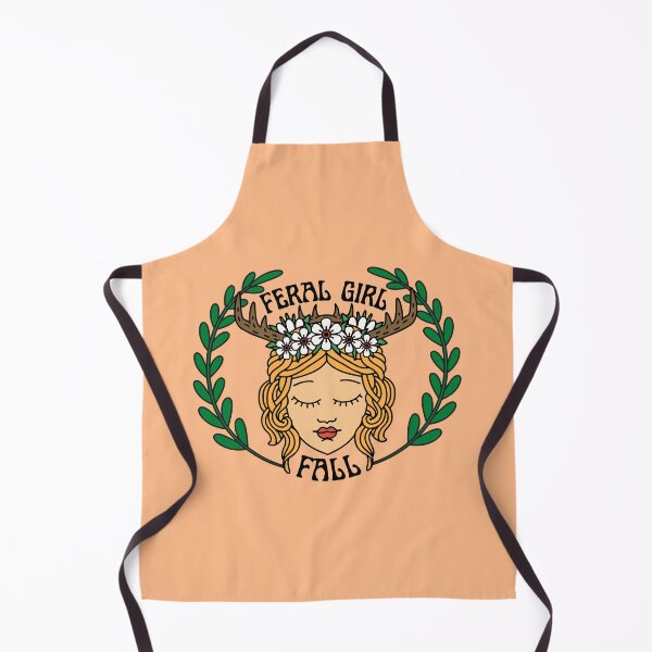 Item preview, Feral Girl Fall designed and sold by wickedsticker.