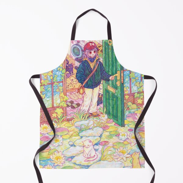 Item preview, A fairy tale in front of the door designed and sold by rowonart.