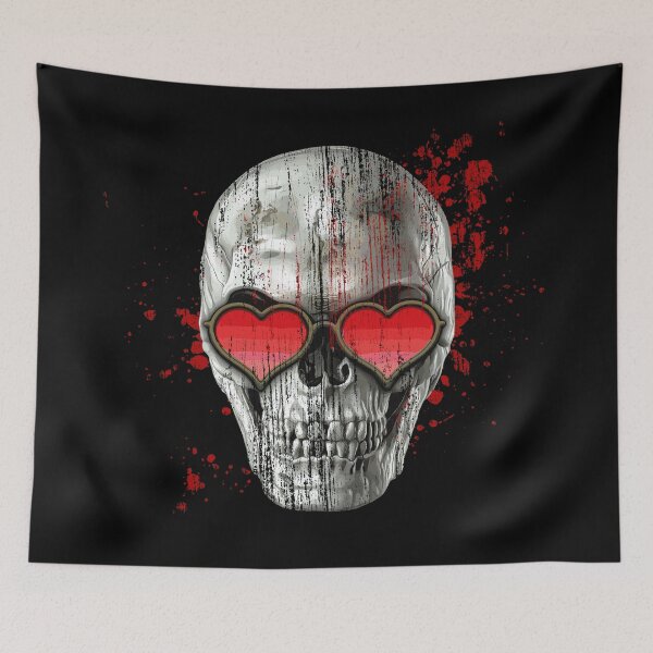 Item preview, Love skull designed and sold by drizzd.