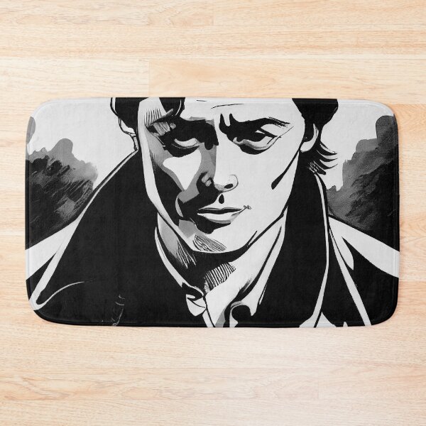 Item preview, Alain Delon portrait drawing designed and sold by artofbelletz.