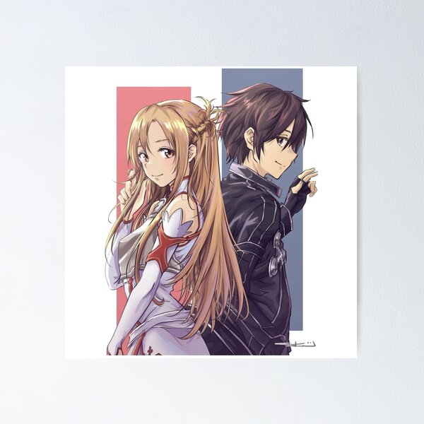 Cartoon world Sword Art Online Kirito Kazuto Kirigaya Home Decor Anime  Poster Wall Scroll