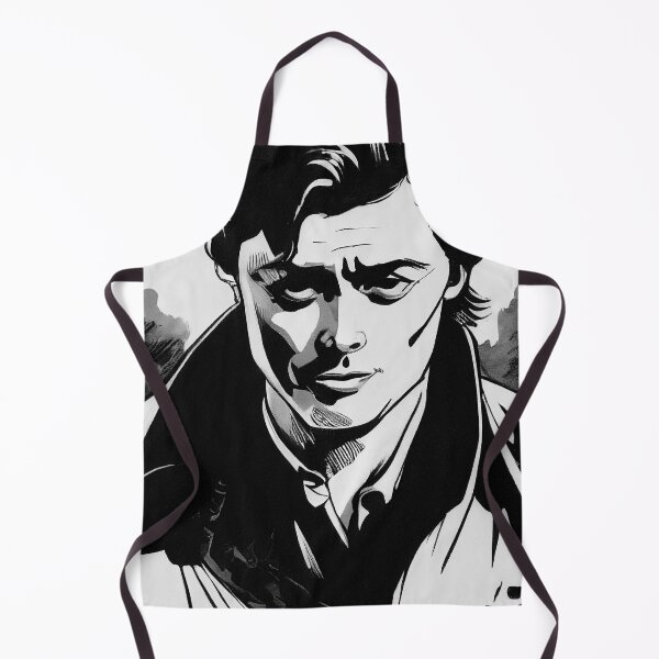 Item preview, Alain Delon portrait drawing designed and sold by artofbelletz.