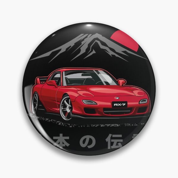 Item preview, JDM Tuner RX-7 (Sunrise Red) designed and sold by JioojiProject.