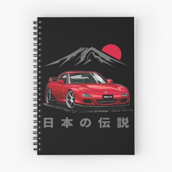 Item preview, JDM Tuner RX-7 (Sunrise Red) designed and sold by JioojiProject.
