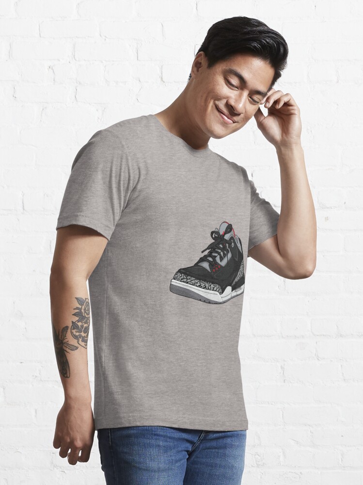 Threes BLACK CEMENT Essential T Shirt for Sale by RSands Redbubble