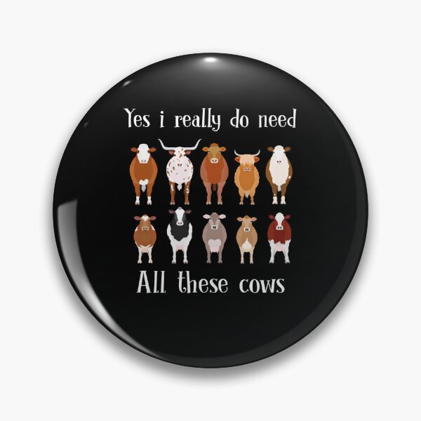Item preview, Yes I really doo need All these cows funny cute vintage farm animals designed and sold by beckadamr.