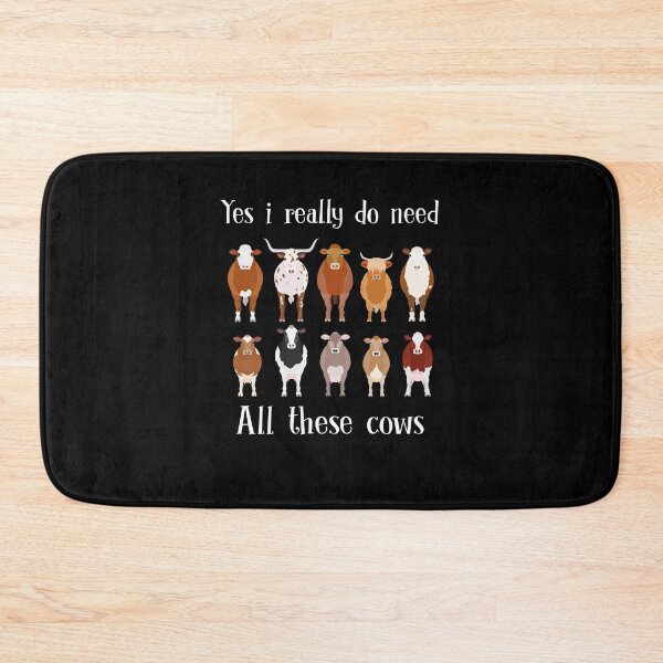 Item preview, Yes I really doo need All these cows funny cute vintage farm animals designed and sold by beckadamr.