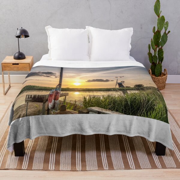 Item preview, Norfolk Broads Sunset designed and sold by Jim Key.