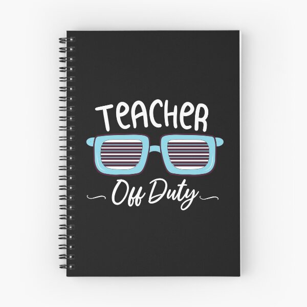 Item preview, teacher off duty with bleu sunglasses illustration designed and sold by Crystakim.