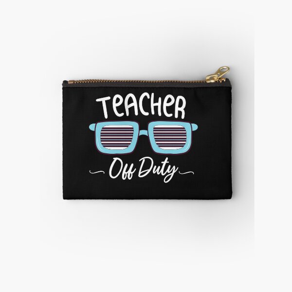 Item preview, teacher off duty with bleu sunglasses illustration designed and sold by Crystakim.