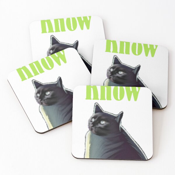Item preview, Cats always know designed and sold by SocialSoySauce.
