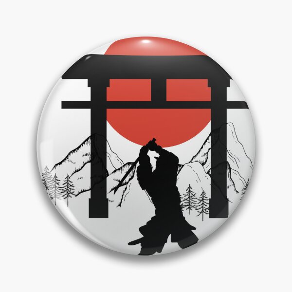 Item preview, red moon samurai designed and sold by Soofingscapes.