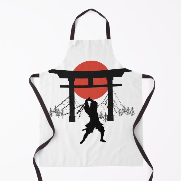 Item preview, red moon samurai designed and sold by Soofingscapes.