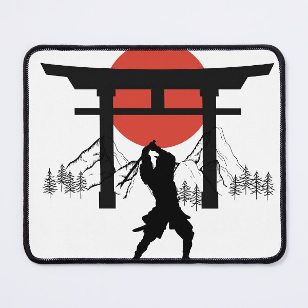 Item preview, red moon samurai designed and sold by Soofingscapes.