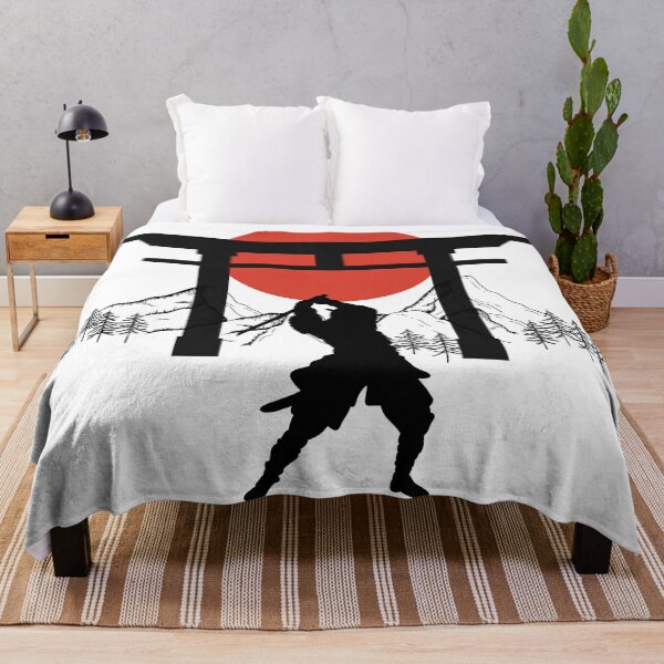 Item preview, red moon samurai designed and sold by Soofingscapes.
