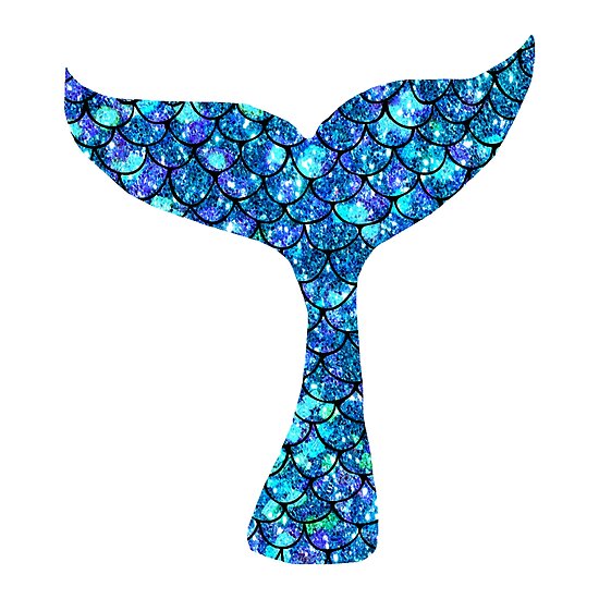 Mermaid Tail Poster By Maryedenoa Redbubble