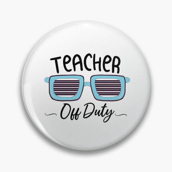 Item preview, teacher off duty with bleu glassess illustration designed and sold by Crystakim.