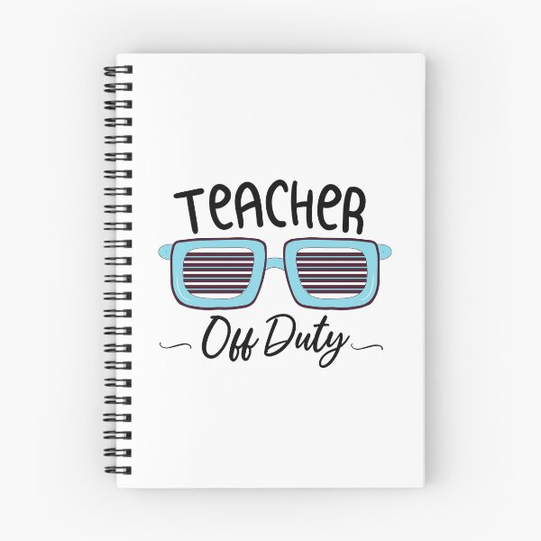 Item preview, teacher off duty with bleu glassess illustration designed and sold by Crystakim.