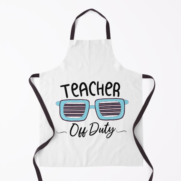 Item preview, teacher off duty with bleu glassess illustration designed and sold by Crystakim.