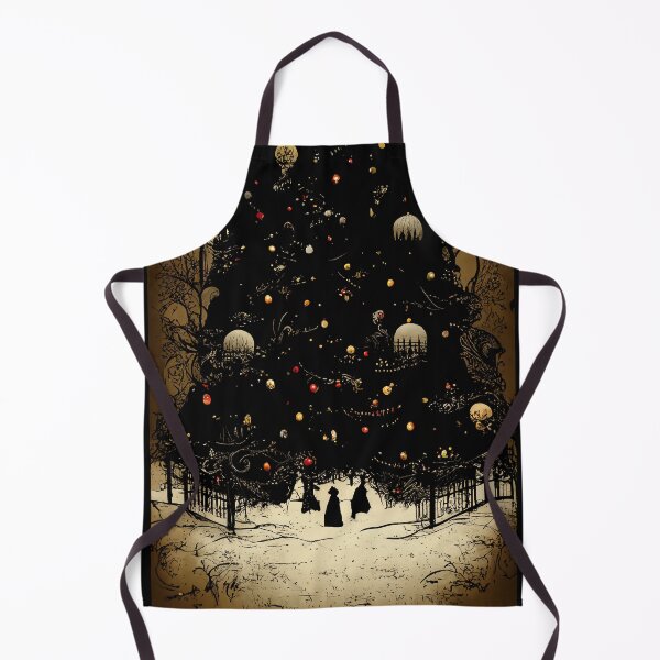 Item preview, Goth Christmas Tree Greetings no words designed and sold by JinxedMonster.