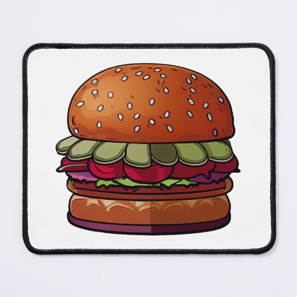 Item preview, Hambuger with lots of pickles designed and sold by TheFoxyWolfShop.