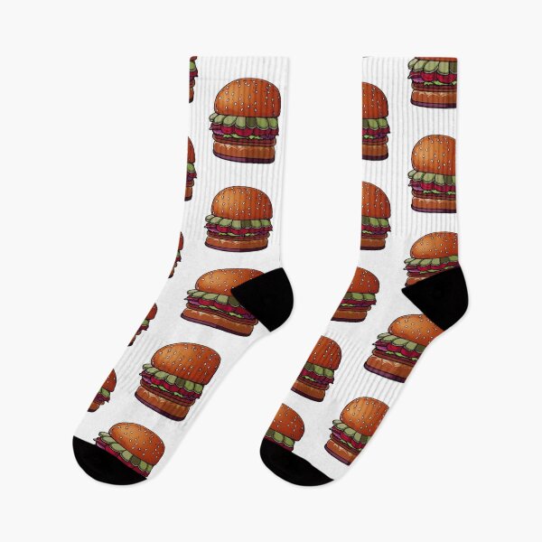 Item preview, Hambuger with lots of pickles designed and sold by TheFoxyWolfShop.