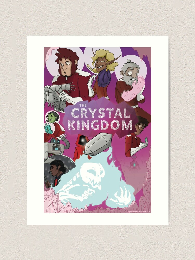 Crystal Kingdom Print TAZ