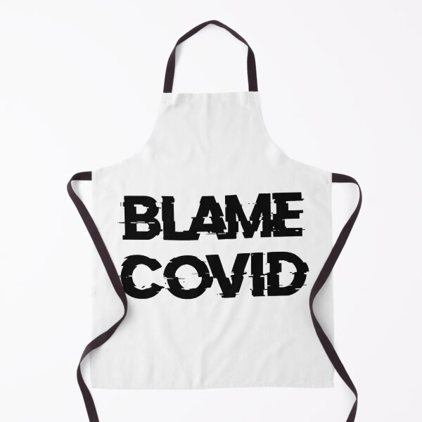 Item preview, Blame Covid (Black) designed and sold by DafyddEm.