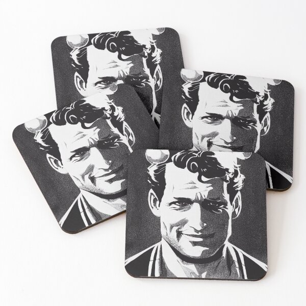 Item preview, Paul Newman portrait drawing designed and sold by artofbelletz.