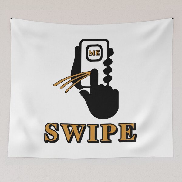 Item preview, Swipe Me - Swipe Me designed and sold by AdelloDeAmo.