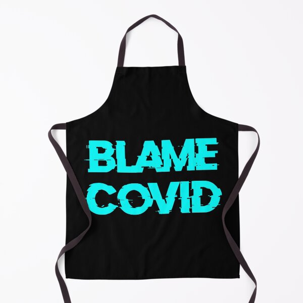 Item preview, Blame Covid (Light Blue) designed and sold by DafyddEm.