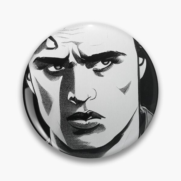 Item preview, Marlon Brando portrait drawing designed and sold by artofbelletz.