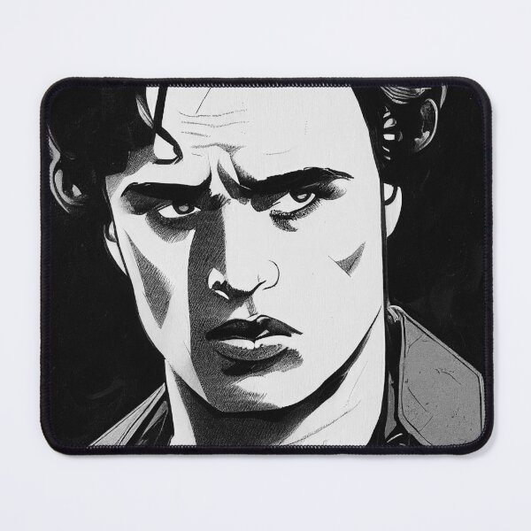 Item preview, Marlon Brando portrait drawing designed and sold by artofbelletz.