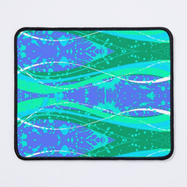 Item preview, Aqua Splash.. A vibrant design inspired by the colors and waves of the ocean designed and sold by Wonder & Whimsy.