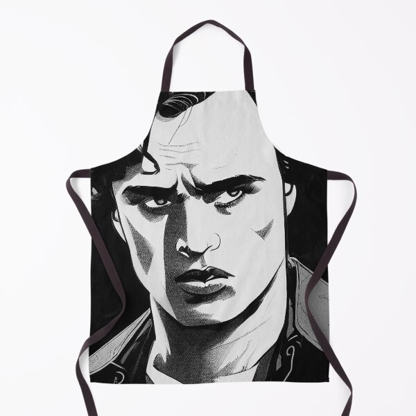 Item preview, Marlon Brando portrait drawing designed and sold by artofbelletz.