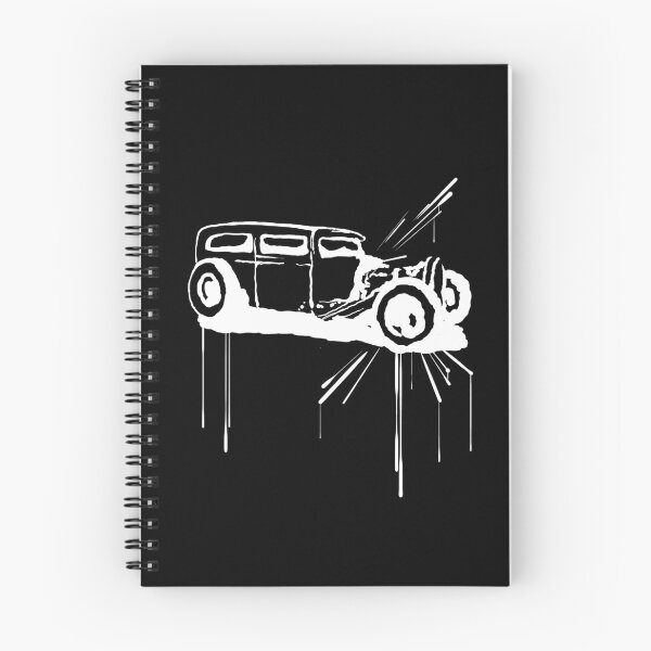 Item preview, Splatter Hot Rod (white) designed and sold by RobertBell.