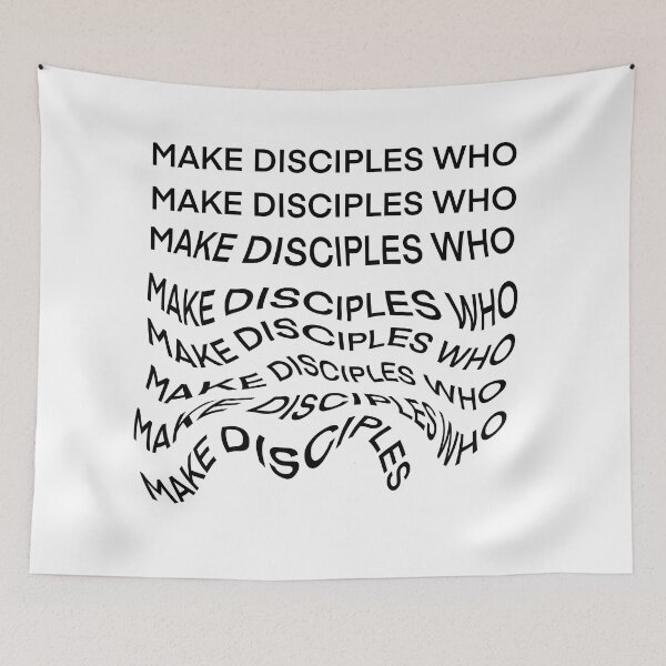 Item preview, Make Disciples (black) designed and sold by Caitlyn Phillips.