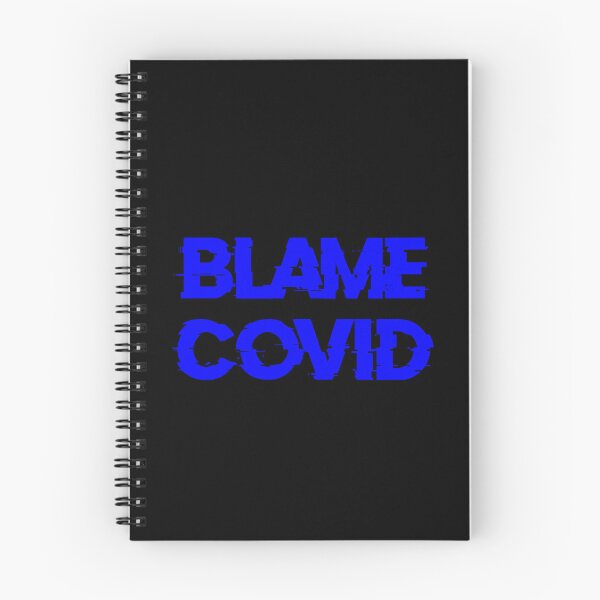 Item preview, Blame Covid (Blue) designed and sold by DafyddEm.