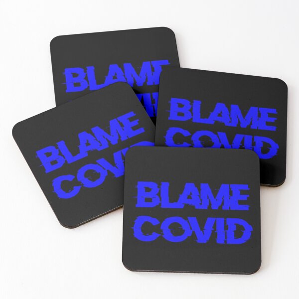 Item preview, Blame Covid (Blue) designed and sold by DafyddEm.