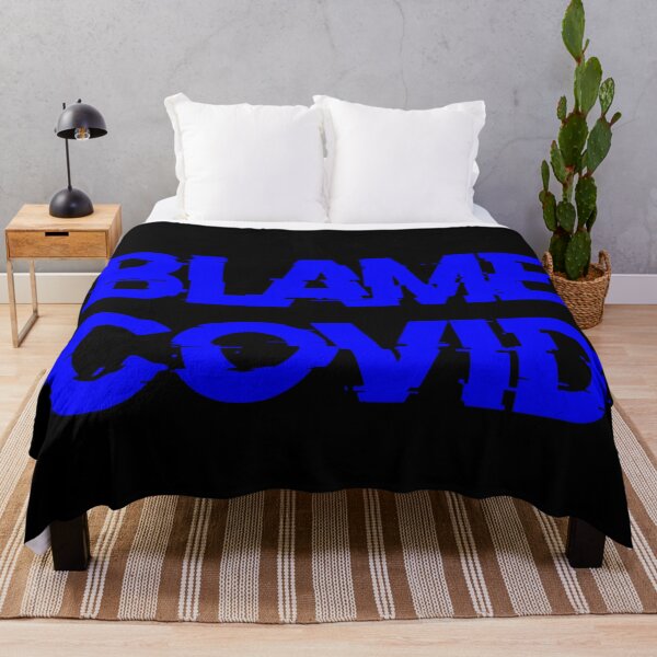 Item preview, Blame Covid (Blue) designed and sold by DafyddEm.