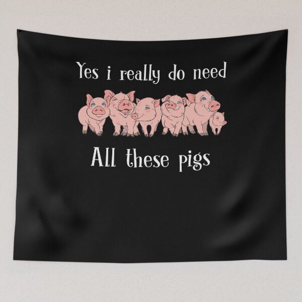 Item preview, Yes I really doo need All these pigs funny cute vintage farming lover designed and sold by beckadamr.