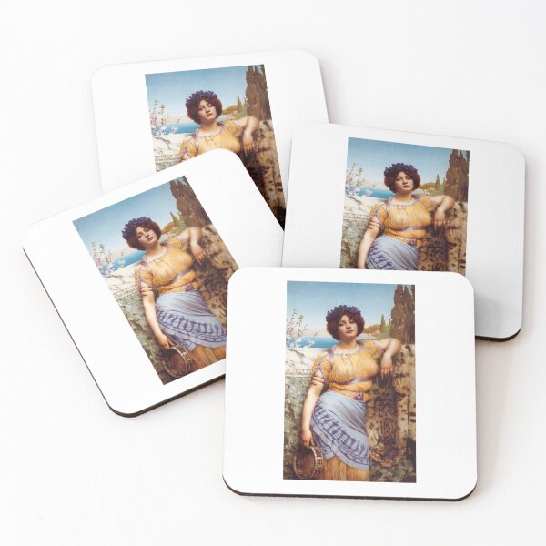 Item preview,  John William Godward  Ionian dancing girl  designed and sold by TeeARTHY.